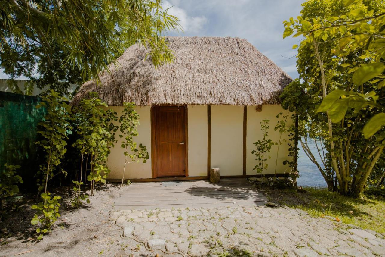 Lagoon Front Hut: Daily Cleaning, Bikes & Kayaks! Bacalar Eksteriør billede