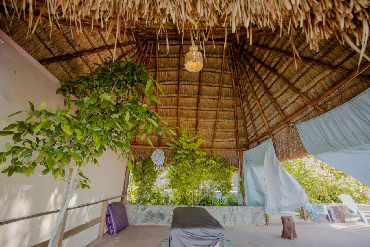 Lagoon Front Hut: Daily Cleaning, Bikes & Kayaks! Bacalar Eksteriør billede